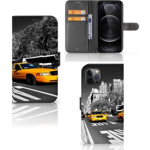 Apple iPhone 12 Pro Max Flip Cover New York Taxi