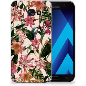 Samsung Galaxy A5 2017 TPU Case Flowers