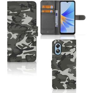 OPPO A17 Telefoon Hoesje Army Light