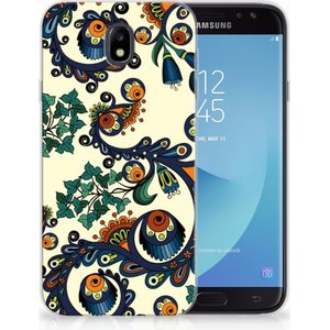 Siliconen Hoesje Samsung Galaxy J7 2017 | J7 Pro Barok Flower
