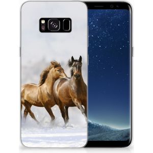 Samsung Galaxy S8 TPU Hoesje Paarden