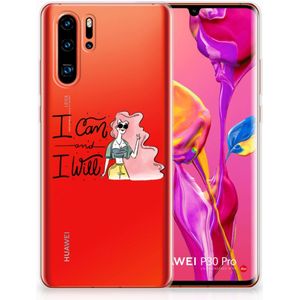 Huawei P30 Pro Telefoonhoesje met Naam i Can