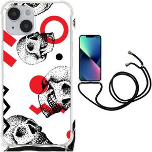 Extreme Case iPhone 14 Plus Skull Red