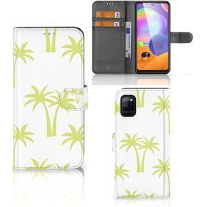 Samsung Galaxy A31 Hoesje Palmtrees