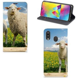 Samsung Galaxy M20 Hoesje maken Schaap en Lammetje