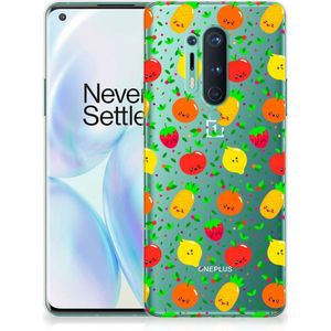 OnePlus 8 Pro Siliconen Case Fruits