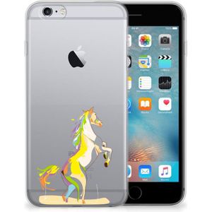 Apple iPhone 6 | 6s Telefoonhoesje met Naam Horse Color