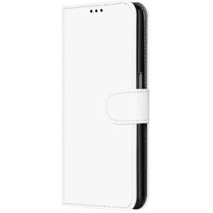 Book Cover OPPO A54 5G | A74 5G | A93 5G Hoesje Wit met Pasjeshouder