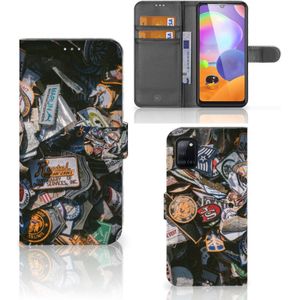 Samsung Galaxy A31 Telefoonhoesje met foto Badges
