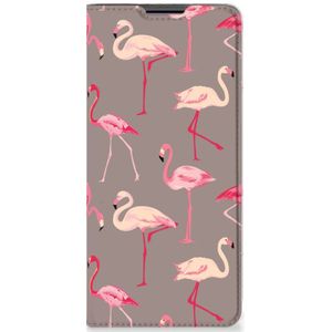 Motorola Edge 30 Pro Hoesje maken Flamingo