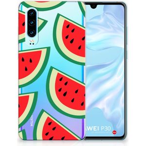 Huawei P30 Siliconen Case Watermelons