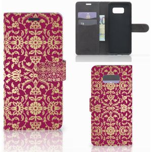 Wallet Case Samsung Galaxy S8 Plus Barok Pink