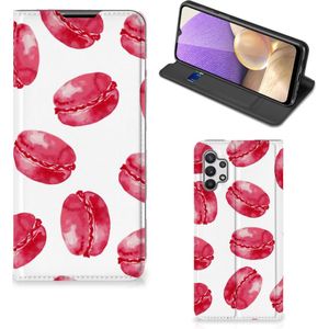 Samsung Galaxy A32 5G Flip Style Cover Pink Macarons