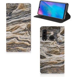 Huawei P30 Lite New Edition Standcase Steen