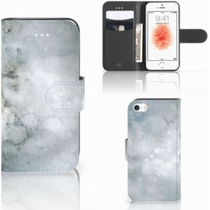 Hoesje Apple iPhone 5 | 5s | SE Painting Grey