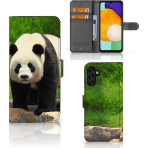 Samsung Galaxy A04s | Samsung Galaxy A13 5G Telefoonhoesje met Pasjes Panda