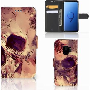 Telefoonhoesje met Naam Samsung Galaxy S9 Skullhead