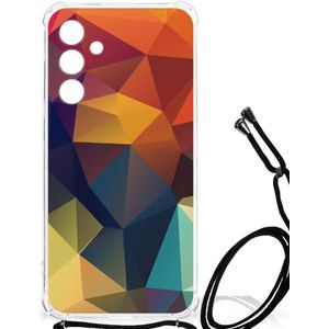 Samsung Galaxy A55 Shockproof Case Polygon Color