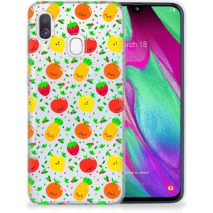 Samsung Galaxy A40 Siliconen Case Fruits