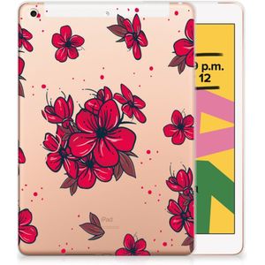 Apple iPad 10.2 | iPad 10.2 (2020) | 10.2 (2021) Siliconen Hoesje Blossom Red