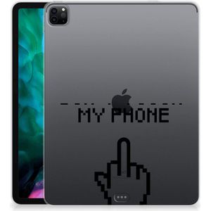 iPad Pro 12.9 (2020) | iPad Pro 12.9 (2021) Print Case Finger Don't Touch My Phone