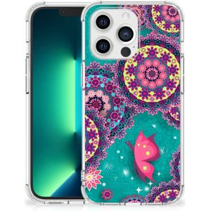 iPhone 13 Pro Max Back Cover Cirkels en Vlinders