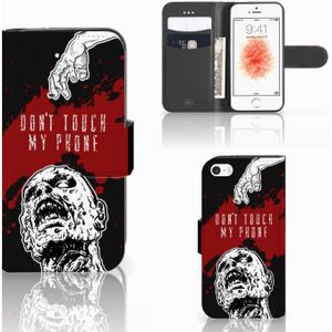 Apple iPhone 5 | 5s | SE Portemonnee Hoesje Zombie Blood