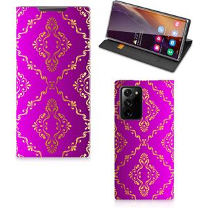 Telefoon Hoesje Samsung Galaxy Note 20 Ultra Barok Roze