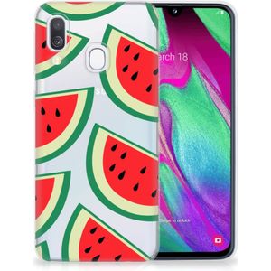 Samsung Galaxy A40 Siliconen Case Watermelons