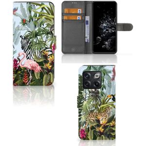 Telefoonhoesje met Pasjes voor OnePlus 10T Jungle