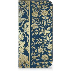 iPhone 15 Pro Max Smart Cover Beige Flowers