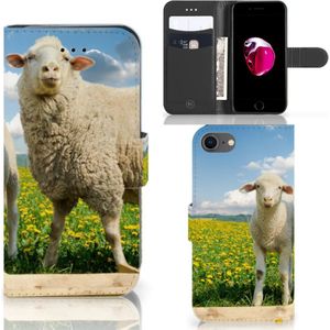 iPhone 7 | 8 | SE (2020) | SE (2022) Telefoonhoesje met Pasjes Schaap en Lammetje