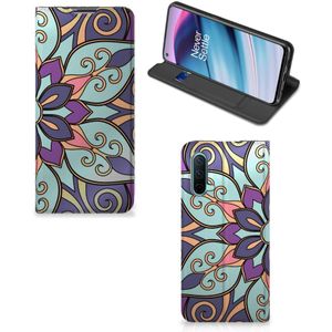 OnePlus Nord CE 5G Smart Cover Purple Flower