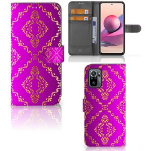 Wallet Case Xiaomi Redmi Note 10S | 10 4G | Poco M5s Barok Roze