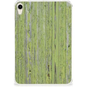 Apple iPad mini 6 (2021) Silicone Tablet Hoes Green Wood