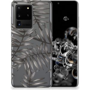 Samsung Galaxy S20 Ultra TPU Case Leaves Grey