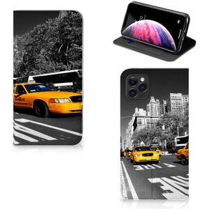 Apple iPhone 11 Pro Max Book Cover New York Taxi