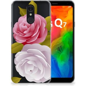 LG Q7 TPU Case Roses