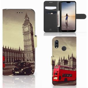 Huawei P20 Lite Flip Cover Londen