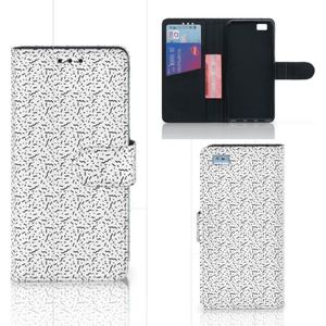 Huawei Ascend P8 Lite Telefoon Hoesje Stripes Dots