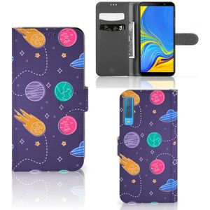 Samsung Galaxy A7 (2018) Wallet Case met Pasjes Space