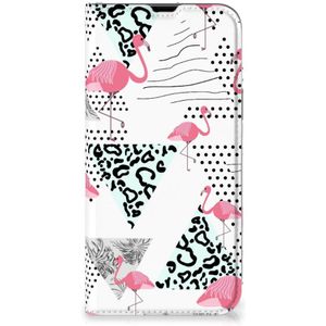 iPhone 13 Pro Max Hoesje maken Flamingo Triangle