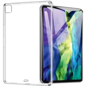 Silicone Hoes iPad Pro 12.9 inch 2020 | 2021 TPU Backcase Transparant