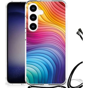 Shockproof Case voor Samsung Galaxy S24 Regenboog