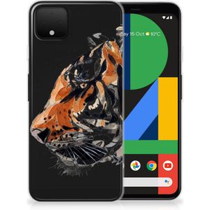 Hoesje maken Google Pixel 4 XL Watercolor Tiger
