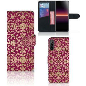 Wallet Case Sony Xperia L4 Barok Pink