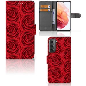 Samsung Galaxy S21 Hoesje Red Roses