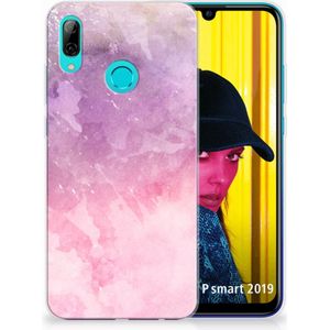 Hoesje maken Huawei P Smart 2019 Pink Purple Paint