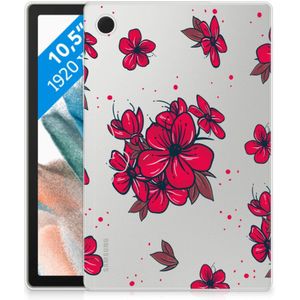 Samsung Galaxy Tab A8 2021/2022 Siliconen Hoesje Blossom Red