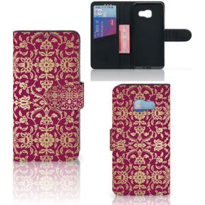 Wallet Case Samsung Galaxy A3 2017 Barok Pink